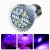 LED lámpa , égő , körte , E27 foglalat , 28 Watt , növénynevelő, Full Spektrum